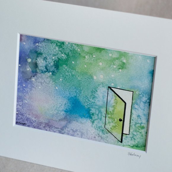 "Discovery" Original Watercolour Painting - Picture 2 of 4